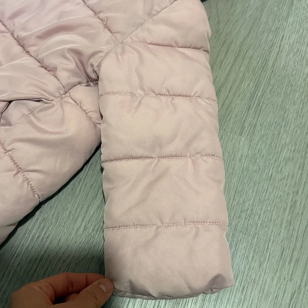 The Childrens Place Light Pink Puffer Jacket Snowboarding Size 3T